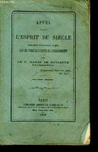 Appel contre l'Esprit du Siècle