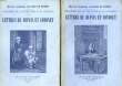 Mélanges de Littérature & de Critique. Lettres de Dupuis et Cotonet. En 2 TOMES. MUSSET Alfred de