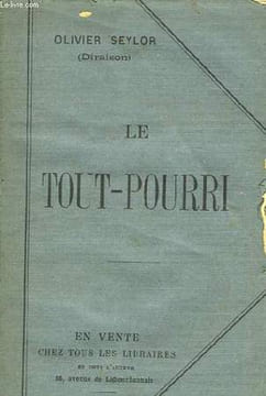 Le Tout-Pourri. SEYLOR Olivier
