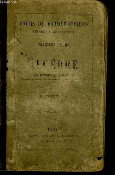 Eléments d'Algèbre thorique et pratique et de Trigonométrie Rectiligne.. EYSSERIC et PASCAL