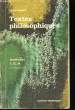 Textes philosophiques. Terminales. F, G et H.. ROUSSEL André