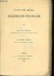 Vocabulaire Médical Allemand-Français.. HAHN L. Dr