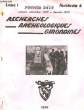 Recherches Archéologique Girondines. Tome I, fascicule n°4. HUBRECHT Hubert