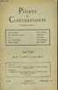 Points et Contrepoints n&deg;38 : Jean Loisy, du R.P. Dani&eacute;lou &agrave; Vincent Muselli. BOUSQUET Maurice & COLLECTIF