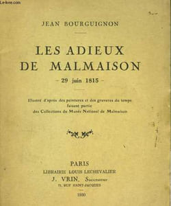 Les adieux de Malmaison.