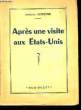 Après une visite aux Etats-Unis. LEMOINE Jacques