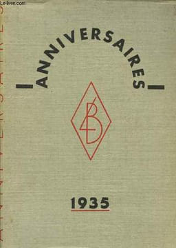 Anniversaires 1935. LABORATOIRES BEYTOUT G.
