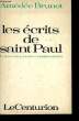 Les écrits de Saint-Paul.. BRUNOT Amédée