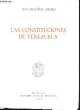 Las constituciones de Venezuela.. MARINAS OTERO Luis