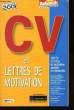 CV et Lettres de Motivation.. BONNET Agathe