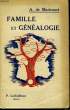 Famille et Généalogie.. MARICOURT A. de