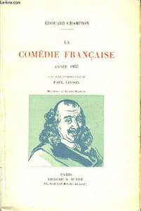 La Comédie Française. Année 1937