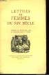 Lettres de femmes du XIXème siècle.. PANGE Jean de Comtesse