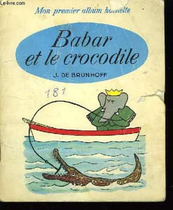 Babar et le Crocodile.