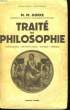 Trait&eacute; de Philosophie. GORCE M.M.