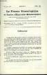 La France Généalogique. N°2, vol. III : Notes sur la famille Le Mansois. CHALARD D. du