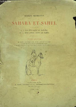 Sahara et Sahel. FROMENTIN Eugène