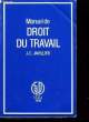 Manuel du Droit du Travail. JAVILLIER Jean-Claude