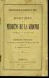 Association des Médecins de la Gironde. Assemblées générales 10 juillet, 11 décembre 1892 et 12 mars 1893.. HAMEAU  M. & COLLECTIF