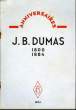 J.B. Dumas. 1800 - 1884. TIFFENEAU Pr.