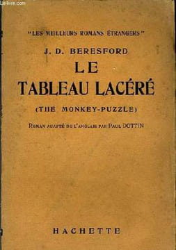 Le tableau lacéré (The Monkey-Puzzle). BERESFORD J.D.