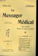 Le Messager Médical N°2, 1ère année.. GAVARD Octave Dr