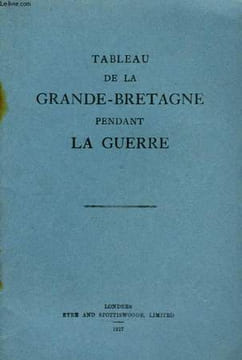 Tableau de la Grande-Bretagne pendant la Guerre. COLLECTIF