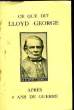 Ce que dit Lloyd George après 4 ans de guerre. LLOYD GEORGE
