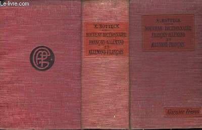 Nouveau Dictionnaire Allemand - Français et Français - Allemand