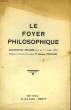 Le Foyer Philosophique. VORONOFF G.