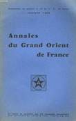 Annales du Grand Orient de France. N°54. PANNETIER Maurice & COLLECTIF