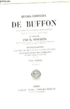 Oeuvres Complètes de Buffon. TOME VI : Les Oiseaux.. BUFFON