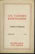 Les Cahiers Rationalistes N°215 : Science et Religion. MURY P. Abbé
