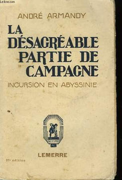 La Désagréable Partie de Campagne.. ARMANDY André