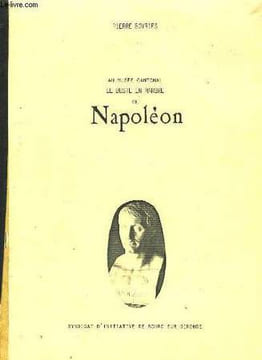 Au musée cantonal, le buste en marbre de Napoléon. BOYRIES Pierre