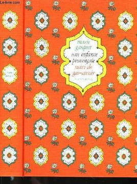 Une enfance provençale, suivi de Gai-Savoir.. GASQUET Marie.