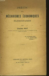 Précis des Mécanismes Economiques élémentaires