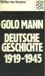 Deutsche Geschichte 1919 - 1945.. GOLO MANN