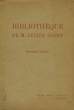 Bibliothèque de M. Lucien Gougy. Ière partie.. COLLECTIF