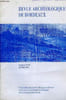 Revue Arch&eacute;ologique de Bordeaux, Tome LXXXI. COLLECTIF