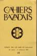 Les Cahiers du Bazadais N°48. MARQUETTE Jean-Bernard & COLLECTIF