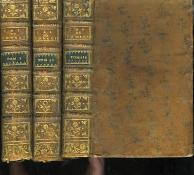 Dictionnaire portatif des cas de conscience. En 3 TOMES. COLLECTIF