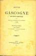 Revue de Gascogne. TOME XXVIII, 1ère livraison.. SOCIETE HISTORIQUE DE GASCOGNE