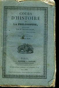 Cours d'Histoire de la Philosophie. 9ème leçon.