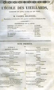 L'Ecole des Vieillards