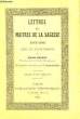 Lettres de Maîtres de la Sagesse 1881 - 1888. COLLECTIF