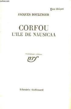Corfou, l'île de Nausicaa. BOULENGER Jacques