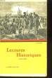 Lectures historiques (1789 - 1848). LESOURD E.