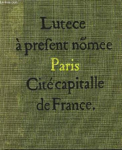 Connaissance du Vieux Paris