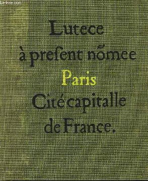 Connaissance du Vieux Paris. HILLAIRET Jacques.